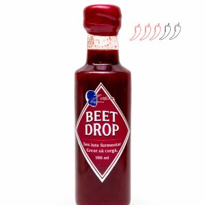 BEET DROP - Sos iute fermentat cu sfeclă roșie