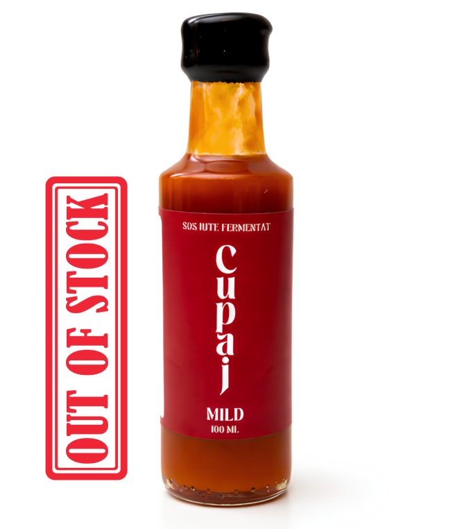 CUPAJ – Sos iute fermentat cu smochine și ardei (MILD)